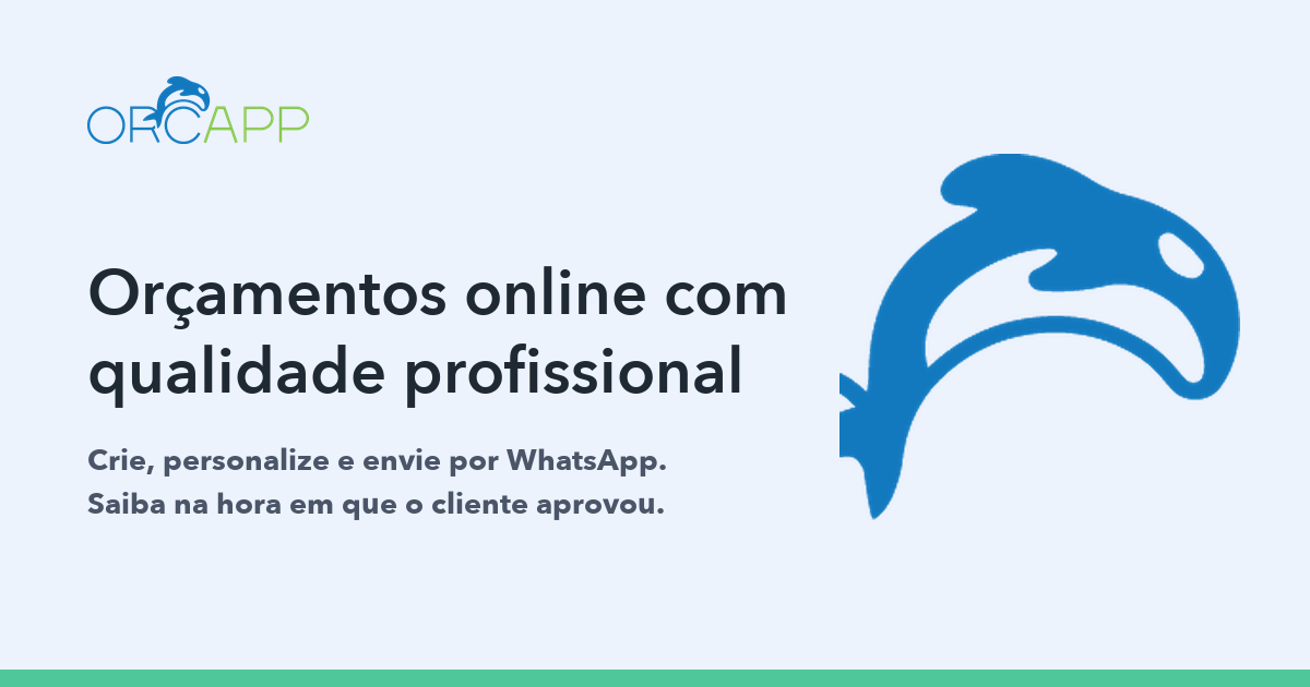 Orçamento no Canva ou na Orca App: qual usar?